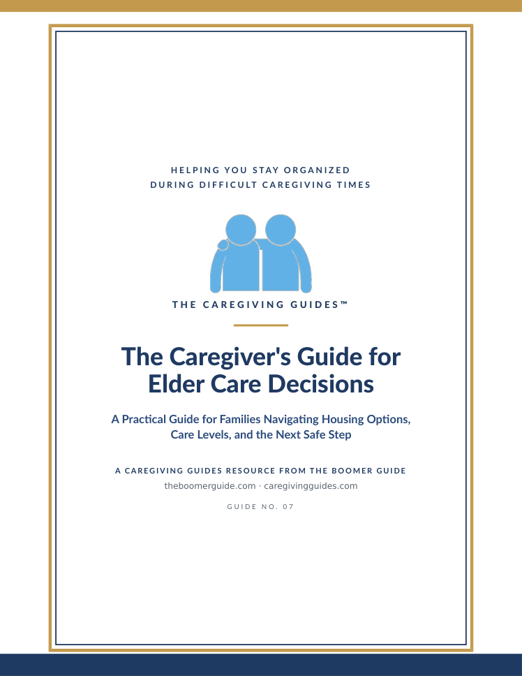 Elder Care Decisions — Page 1