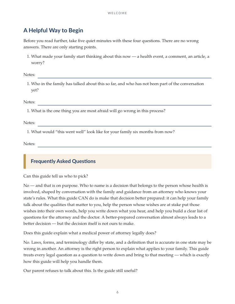 Medical Power of Attorney — Page 6