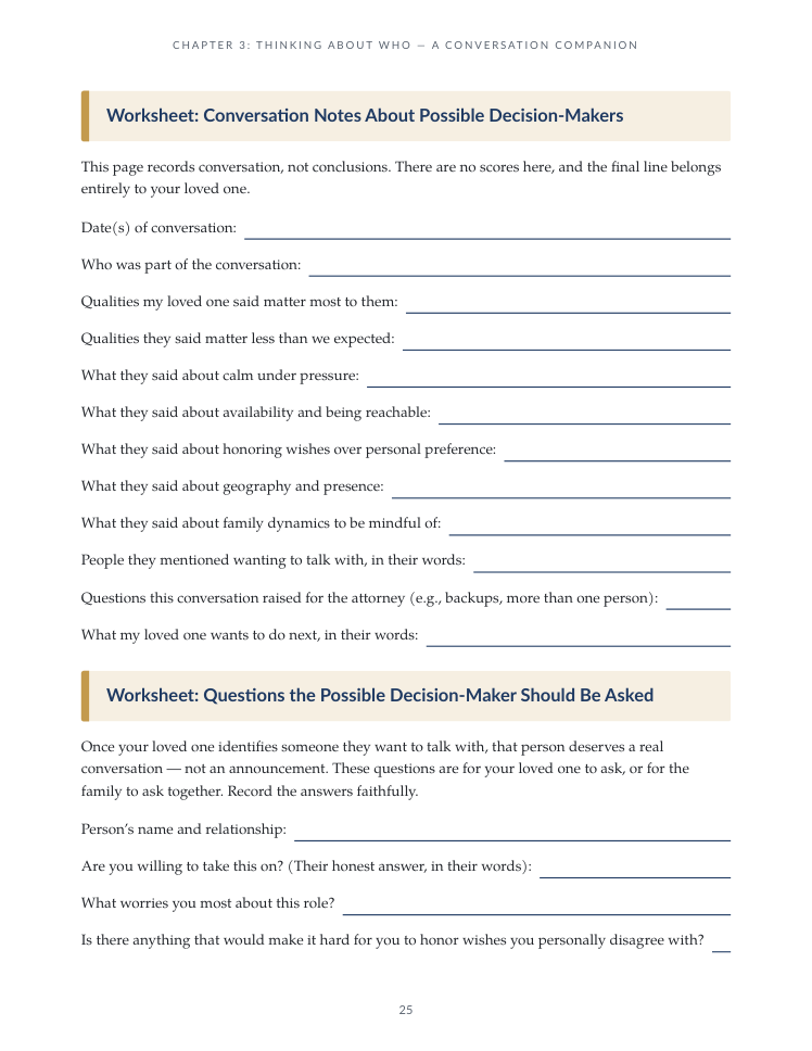 Medical Power of Attorney — Page 25