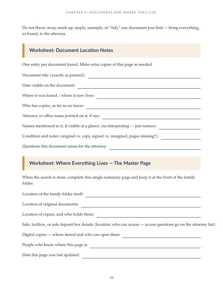 Medical Power of Attorney — Page 38