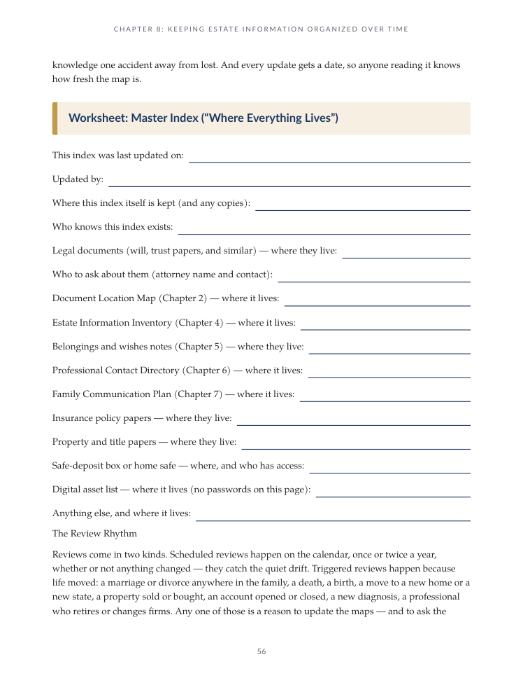 Executors, Wills & Trusts — Page 56