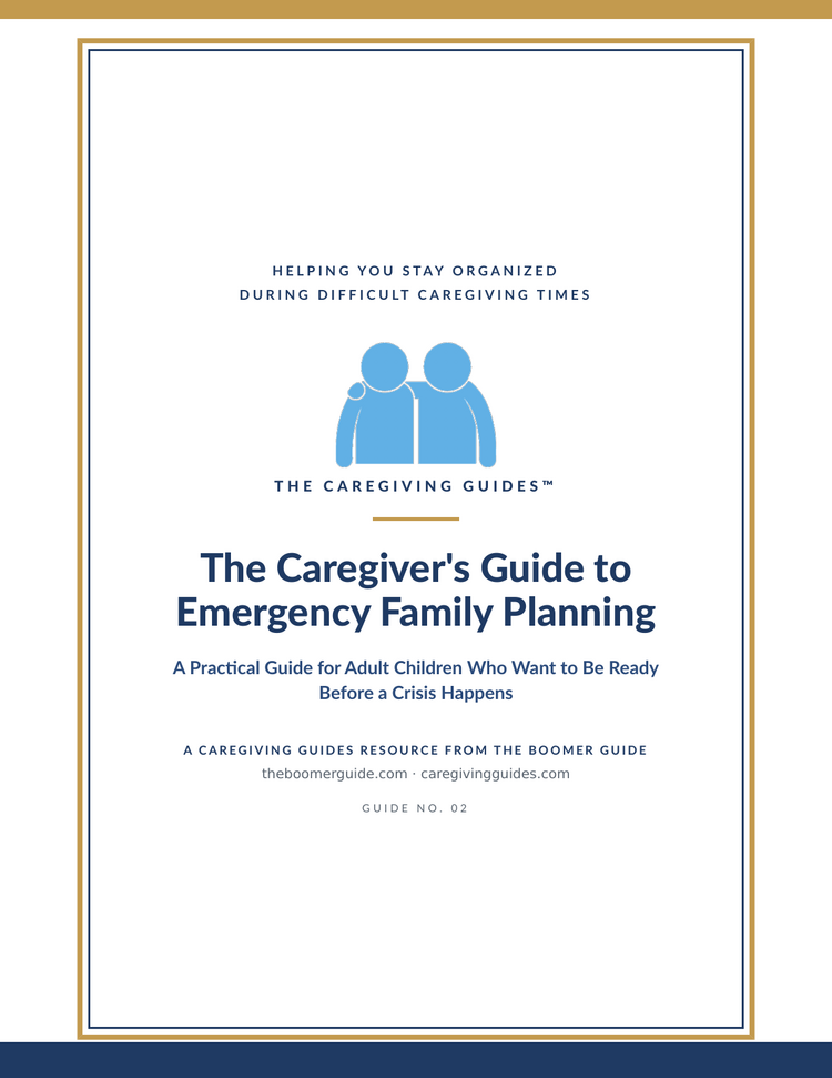 Cover of The Caregiver's Guide to Emergency Family Planning
