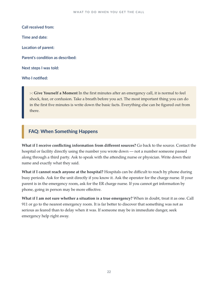 Emergency Family Planning — Page 22