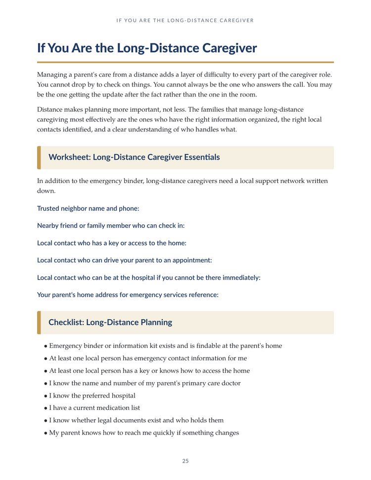 Emergency Family Planning — Page 25