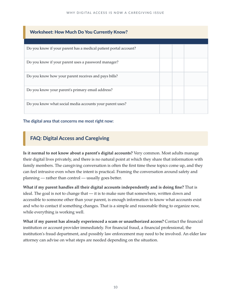 Digital Assets & Passwords — Page 10