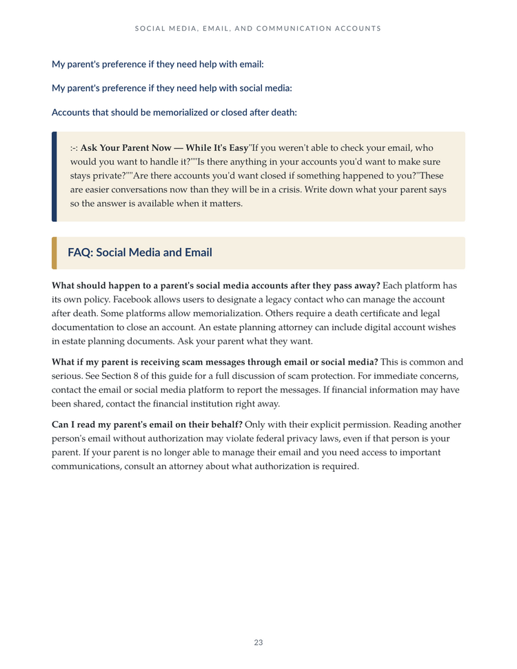 Digital Assets & Passwords — Page 23