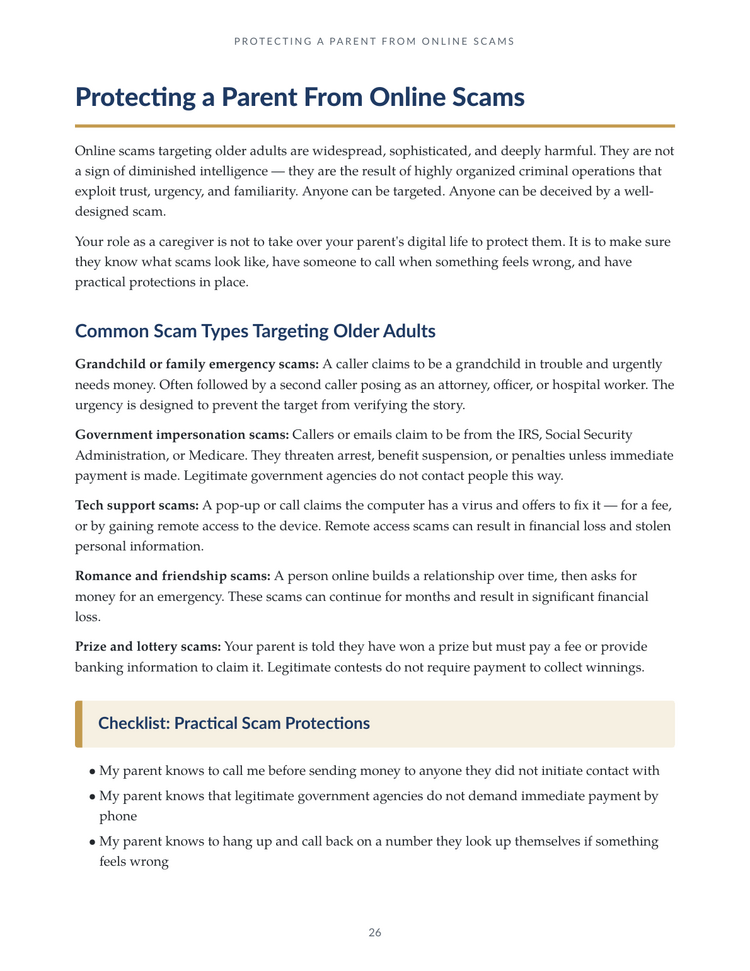 Digital Assets & Passwords — Page 26