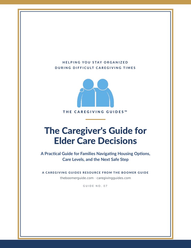 Cover of The Caregiver's Guide for Elder Care Decisions