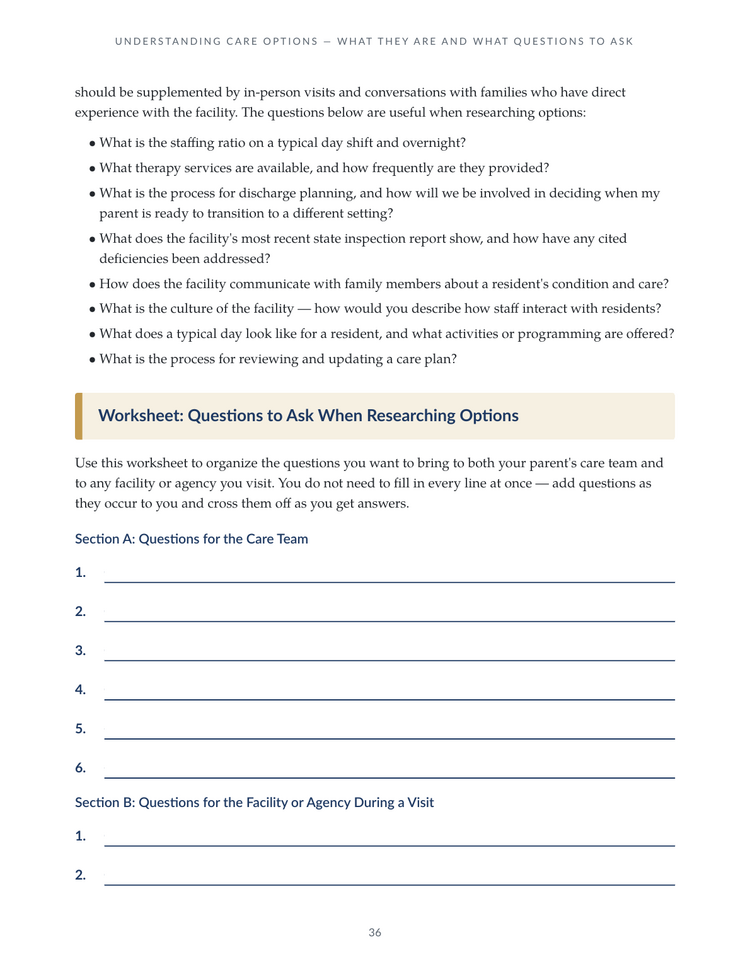 Elder Care Decisions — Page 36
