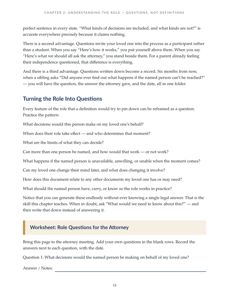 Medical Power of Attorney — Page 18