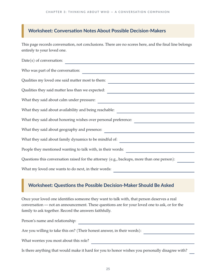 Medical Power of Attorney — Page 25