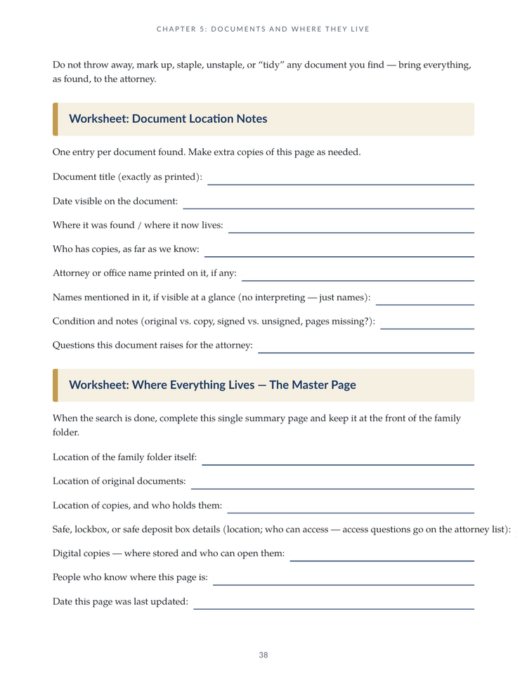 Medical Power of Attorney — Page 38