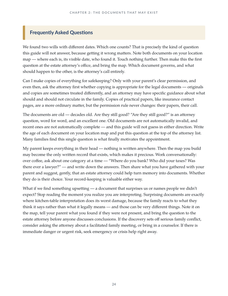Executors, Wills & Trusts — Page 24