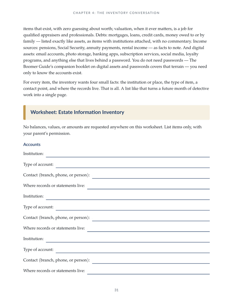 Executors, Wills & Trusts — Page 31