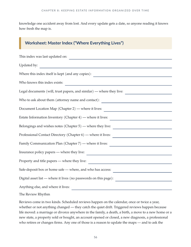 Executors, Wills & Trusts — Page 56