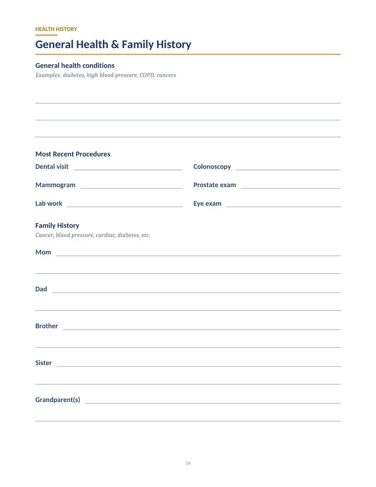 The Boomer Buddy Guide — Family history